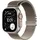 GPS + Cellular 49 mm Titangehäuse Natur Milanese Loop Natur L