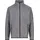 Herren Strick Fleece Grau 4XL Mann