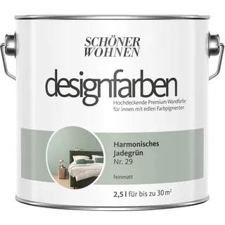 Schöner Wohnen Designfarben 2,5 l harmonisches jadegrün