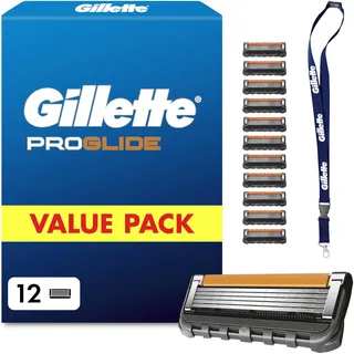 Gillette Proglide Rasierklingen 12 St. + Schlüsselanhänger