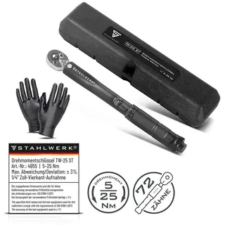STAHLWERK Drehmomentschlüssel TW-25 ST 5-25 Nm