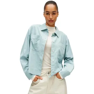 OPUS Cordbluse Damen | Samtige Oberfläche, Aufgesetzte Taschen, Feincord - 40