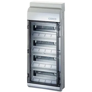 Hensel GUSTAV HENSEL 48 MODULI 4 FILE FÜR MODULARE SCHALTER IP65 KUNSTSTOFF KV8448