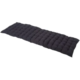 Homescapes Bankauflage 143 x 48 x 5 cm schwarz 3 St.
