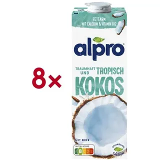 Alpro® Kokosdrink 8 x 1 l