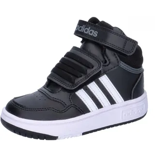 Adidas Unisex Kinder Hoops Mid Shoes Schuhe, core Black/FTWR White/Grey six