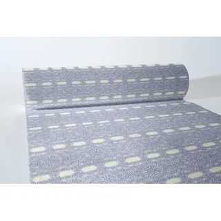 Sovie HORECA Tischläufer Stefanie in champagner-blau aus Linclass® Airlaid 40 cm x 24 m, 1 Stück - Leinen Struktur