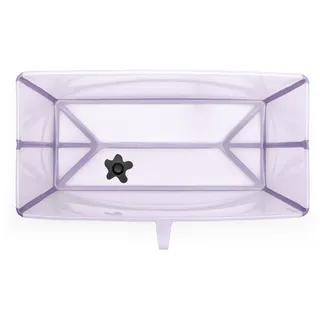 Stokke Flexi Bath® Transparent Lavender mit hitzeempfindlichem Stöpsel, Lila
