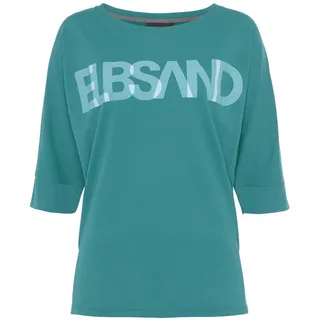 ELBSAND 3/4-Arm-Shirt Seaweed Teal M