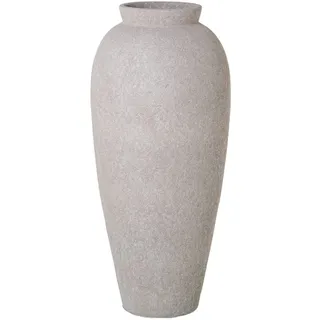 Bodenvase aus Keramik in Gold und Braun, 27 x 60 cm