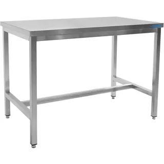 Saro Edelstahltisch, ohne Unterblatt - 700 mm Tiefe, 700mm
