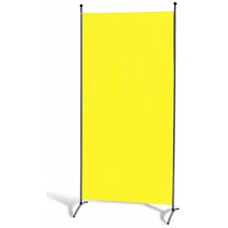 GRASEKAMP Balkonsichtschutz Stellwand 85x180cm gelb