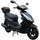 50 ccm 2,7 PS 25 km/h Schwarz mit Topcase