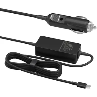 118W USB-C KFZ Ladegerät Auto Ladekabel, 12V/24V Laptop Netzteil ladekabel für MacBook, Dell, HP Lenovo nd alle USB-C Geräte, Car Charger PD3,0 100W 96W Laptop Adapter Zigarettenanzünder