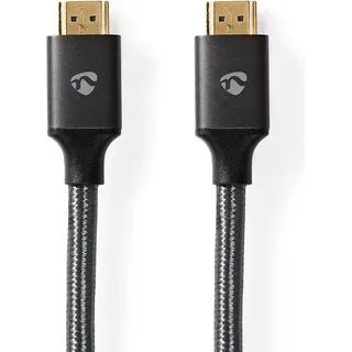 Nedis HDMI-Kabel 3 m Grau