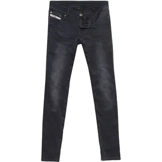 John Doe Betty Low Waist Damenjeans 2017, schwarz, Größe 27