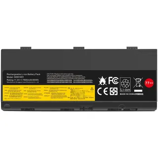 ASUNCELL 11.4V/90Wh 77++ 00NY493 Laptop Akku für Lenovo ThinkPad P50 P51 P52 Series, L17M6P51 SB10K97635 01AV496 SB10T83195 L17L6P51 01AV495 77++ 00NY493 00NY492 01AV477 77+ 00NY491 00NY490
