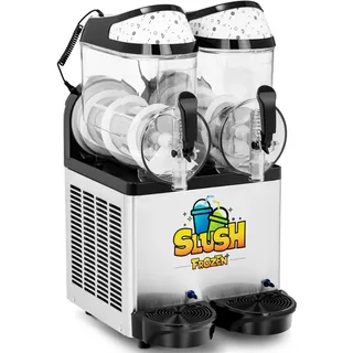 Royal Catering Slush-Maschine - 2 x 10 l - LED -