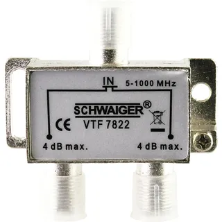 Schwaiger Verteiler 2-fach 4 dB