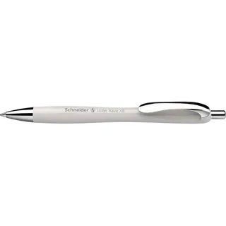 Schneider Kugelschreiber Slider Rave XB silver grey, Schreibfarbe: blau, 1 St.