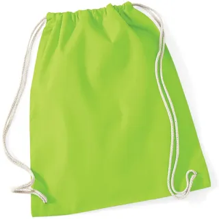 Westford Mill | Cotton Gymsac / Lime Green | 46 x 36 cm