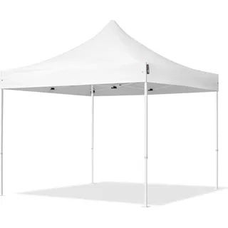 TOOLPORT Faltpavillon Economy 3 x 3 m ohne Seitenteile weiß 581822  