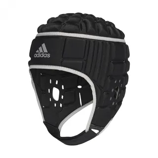 adidas Herren Rugby Kopfschutz Helm, Black/Matte Silver, M