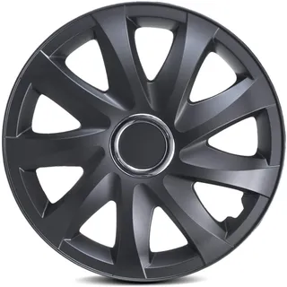 NRM Radzierblende Drift Schwarz matt 16 Zoll 4er Set