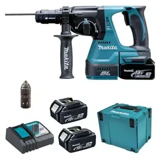 Makita DHR243RT3J inkl. 3 x 5,0 Ah + Makpac + Schnellladegerät