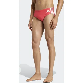 adidas Performance Badehose 3-STREIFEN rot 6 (M)