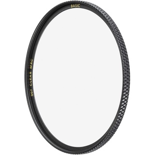 B+W Clear Filter MRC BASIC 77mm (16x vergütet, Professional), 1101261, Black