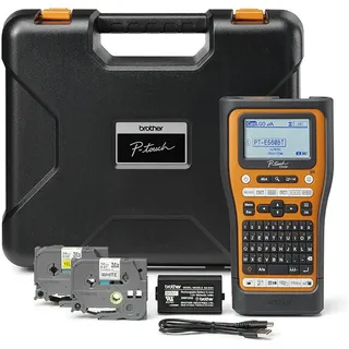 Brother P-Touch PT-E560BTVP Schwarz/Orange