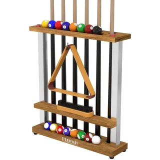 Stradivari Billard-Queue Ständer Francesca Holz-Natur
