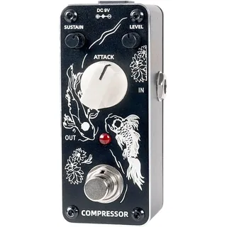 Sondery Kompressor Gitarre Bass Effektpedal - True Bypass, Steuerung durch Sustain-Level und Befestigung, Mini-Größe mit Kunstdesign