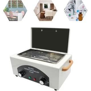 Heißluftsterilisator Sterilisator Desinfektion CH-360T - Sterilisationsgerät für Fußpflege, Tattoo und Nagelstudio Desinfektion - 220°C Max. Temperatur