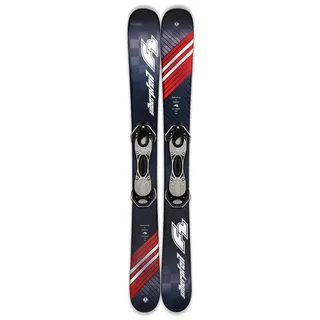 F2 Snowblades Silberpfeil 99cm Set mit Bügelbindung Fun Ski Kurzski