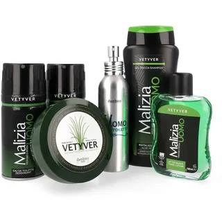 Malizia Uomo Vetyver & dambiro men Set