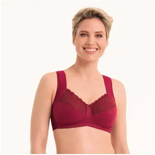 Anita Entlastungs BH ohne Bügel Havanna in Dark red) - Gr.: 90F