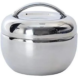 Orion Thermobehälter Apfelform silber 2 l