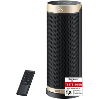 DREO Heizlüfter Energiesparende, Leise, Elektroheizung mit 70° Oszillation