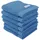 Gästehandtuch 30 x 50 cm cool blue 6 St.