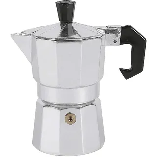 Krüger Espressokocher 1 Tasse Silber