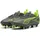 Puma 5 FG/AG matte aged silver/yellow alert 36