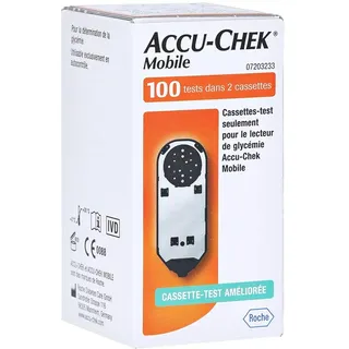 Accu-Check Mobile 2 Blutzuckermessgeräte + 100 Teststreifen günstiger Reimport