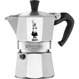 Bialetti Moka Express 4 Tassen silber