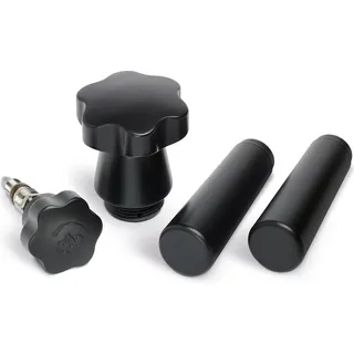 La Pavoni 4-tlg. Echtholz-Set, Schwarz