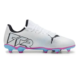 FG/AG Jr. puma white/puma black/poison pink 29