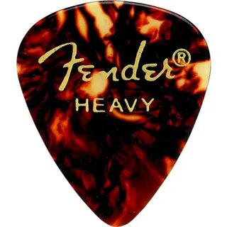 Fender Classic Celluloid Schildpatt Form 351 schwer 12er-Pack
