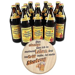 20 x 0,50L Schlenkerla Rauchbier Märzen - inkl Biergartendeckel