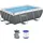 Power Steel Frame Pool Set 282 x 196 x 84 cm inkl. Filterpumpe